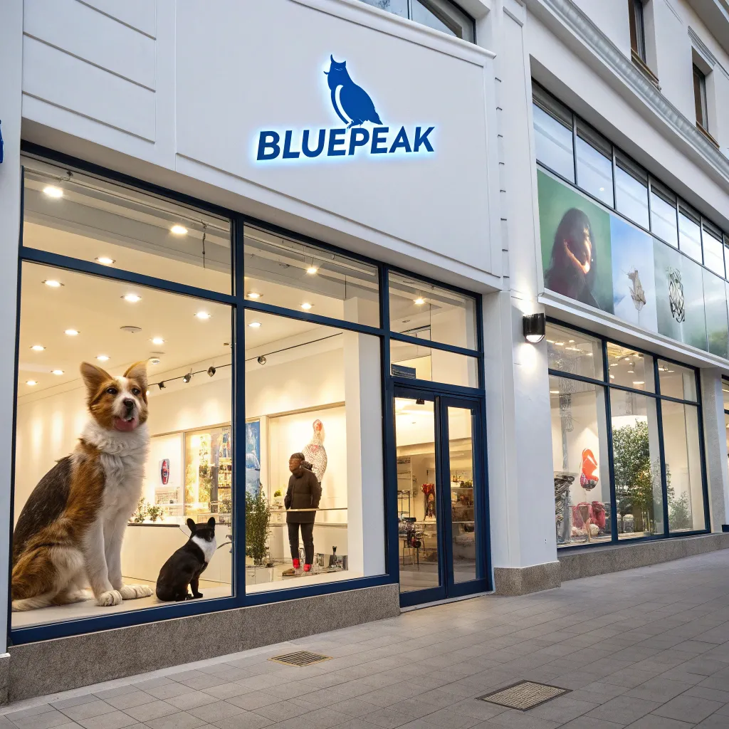 BLUEPEAK Pet Store Front